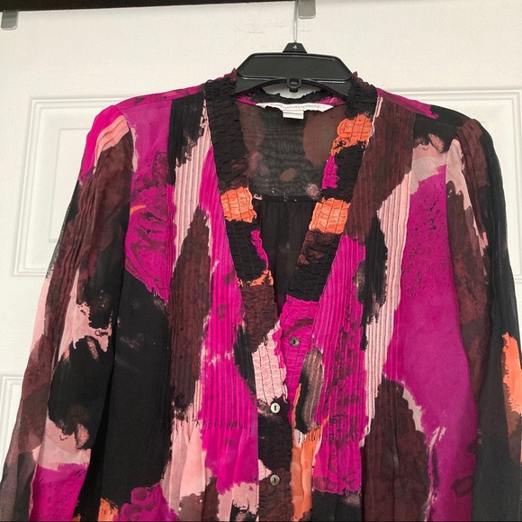 Diane von Furstenberg Layla Silk Shift Dress - Picture 5 of 10